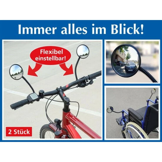 Wenko Fahrradspiegel Flexibel 6 Wenko Fahrradspiegel Flexibel – Bild 4