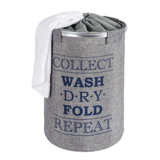 Wenko Wäschesammler Ringo Grau 5 Wenko Wäschesammler Ringo Grau – Bild 3