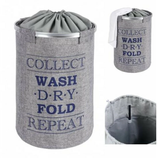 Wenko Wäschesammler Ringo Grau 10 Wenko Wäschesammler Ringo Grau – Bild 8