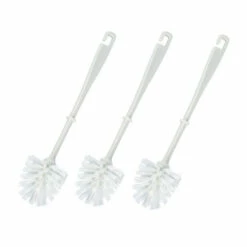 Wenko WC-Bürste Mit Kunststoffstiel Weiß 3er Set