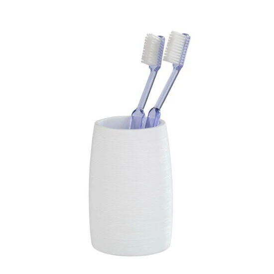 Wenko Zahnputzbecher Goa Weiß 3 Wenko Zahnputzbecher Goa Weiß