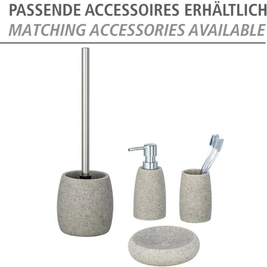 Wenko WC-Garnitur Goa Hellgrau 17 Wenko WC-Garnitur Goa Hellgrau – Bild 15