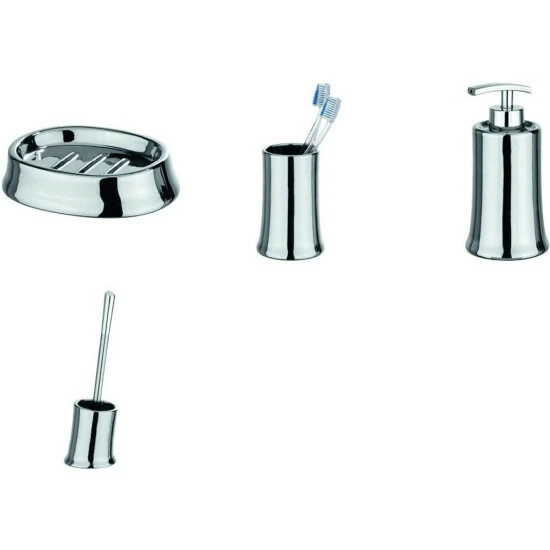 Wenko Zahnputzbecher Slope Chrom 8 Wenko Zahnputzbecher Slope Chrom – Bild 6