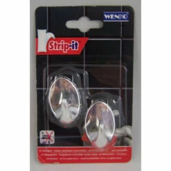 Wenko Strip-it® Maxi-Wandhaken Chrom 2er Set -Günstiges Wenko Geschäft unnamed file 29354