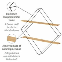 Wenko Wandregal Geo, Raute -Günstiges Wenko Geschäft unnamed file 29448