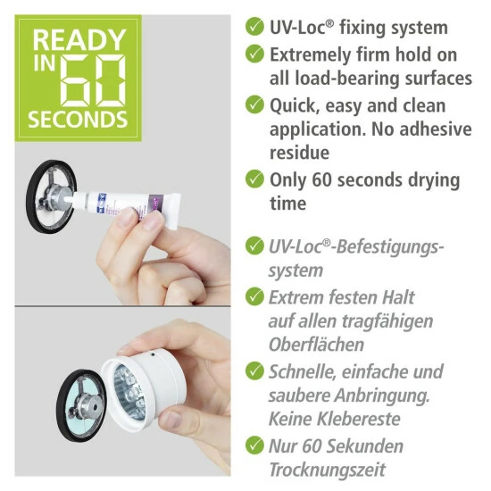 Wenko Wandablage Molinella Schwarz 6 Wenko Wandablage Molinella Schwarz – Bild 4