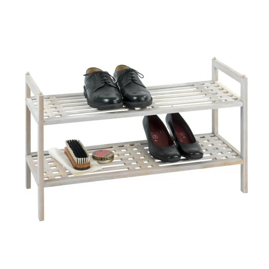 Wenko Regalsystem Norway Aus Walnussholz Mit 2 Ablagen Natur Weiß 3 Wenko Regalsystem Norway Aus Walnussholz Mit 2 Ablagen Natur Weiß