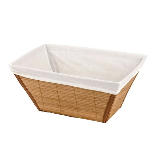 Wenko Aufbewahrungskorb Bamboo L Natur 3 Wenko Aufbewahrungskorb Bamboo L Natur