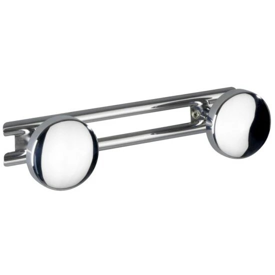 Wenko Hakenleiste Basic Mit 2 Haken Edelstahl 9 Wenko Hakenleiste Basic Mit 2 Haken Edelstahl – Bild 7