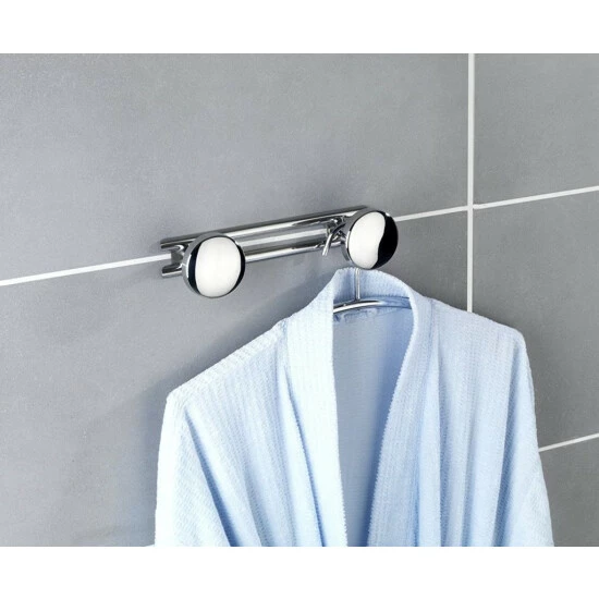 Wenko Hakenleiste Basic Mit 2 Haken Edelstahl 10 Wenko Hakenleiste Basic Mit 2 Haken Edelstahl – Bild 8