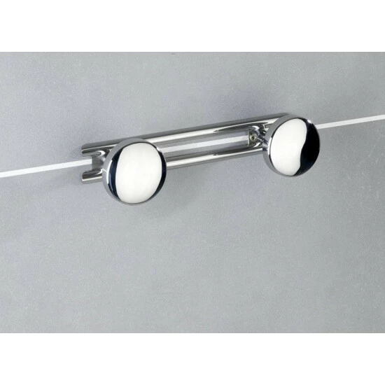 Wenko Hakenleiste Basic Mit 2 Haken Edelstahl 11 Wenko Hakenleiste Basic Mit 2 Haken Edelstahl – Bild 9