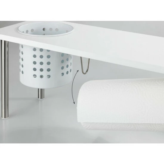 Wenko Universalregal Mit Rollenhalter Blanco 8 Wenko Universalregal Mit Rollenhalter Blanco – Bild 6