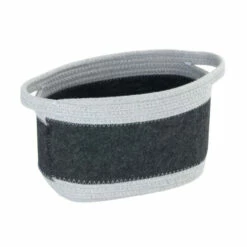 Wenko Filzkorb Bea Dunkelgrau M
