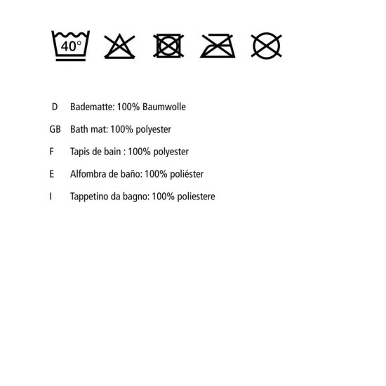 Wenko Badematte Mona Dunkelgrau 9 Wenko Badematte Mona Dunkelgrau – Bild 7