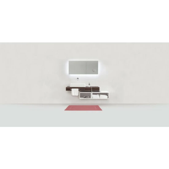 Wenko Frottier Duschvorleger Paradise Altrosa 4 Wenko Frottier Duschvorleger Paradise Altrosa – Bild 2