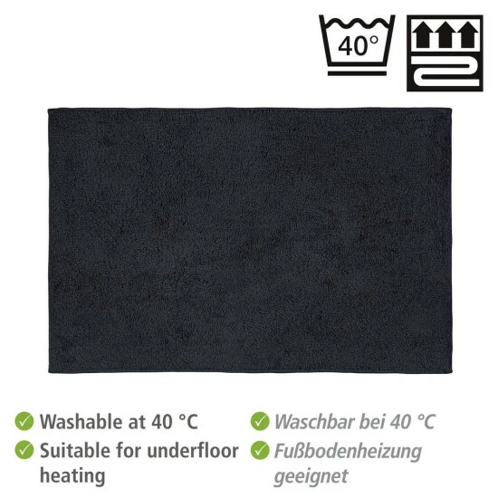 Wenko Badematte Ono Schiefergrau 5 Wenko Badematte Ono Schiefergrau – Bild 3