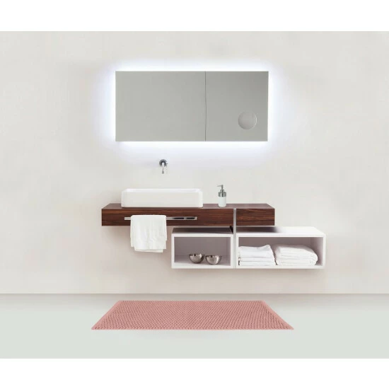 Wenko Badematte Mona Rosa 5 Wenko Badematte Mona Rosa – Bild 3