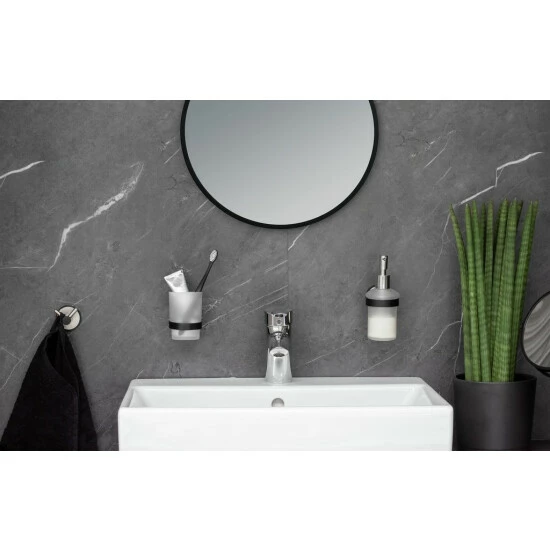 Wenko UV-Loc® Zahnputzbecherhalter Udine 6 Wenko UV-Loc® Zahnputzbecherhalter Udine – Bild 4