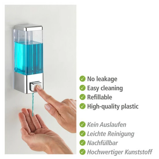 Wenko Desinfektionsmittel-Spender Istres Chrom 8 Wenko Desinfektionsmittel-Spender Istres Chrom – Bild 6