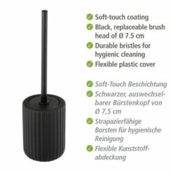 Wenko WC-Garnitur Belluno Schwarz Keramik -Günstiges Wenko Geschäft unnamed file 3010