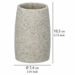 Wenko Zahnputzbecher Goa Hellgrau -Günstiges Wenko Geschäft unnamed file 30127