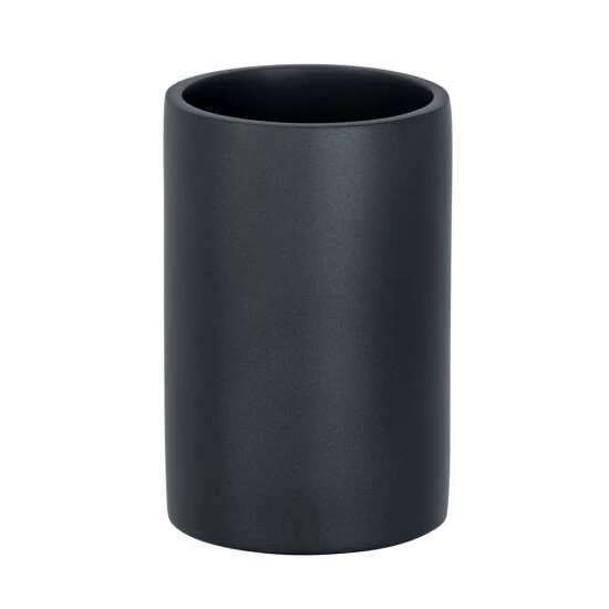 Wenko Zahnputzbecher Ida Anthrazit 2er Set 3 Wenko Zahnputzbecher Ida Anthrazit 2er Set