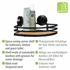 Wenko Static-Loc® Eckablage Alba -Günstiges Wenko Geschäft unnamed file 30174