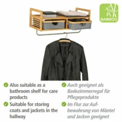 Wenko Wandgarderobe Bahari 22 Wenko Wandgarderobe Bahari -Günstiges Wenko Geschäft unnamed file 30193