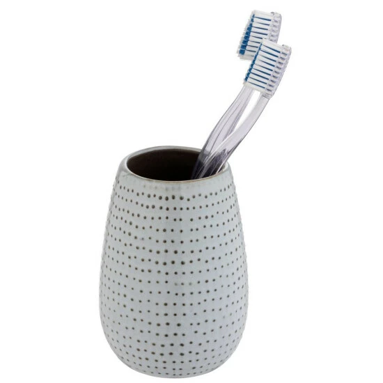 Wenko Zahnputzbecher Bellante Sand 10 Wenko Zahnputzbecher Bellante Sand – Bild 8