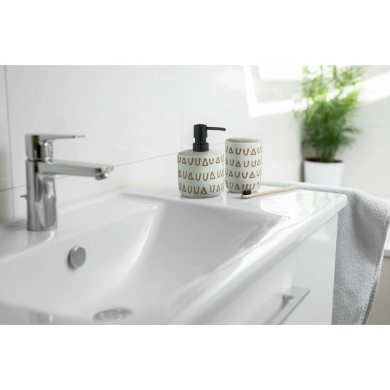 Wenko Zahnputzbecher Avila Creme 4 Wenko Zahnputzbecher Avila Creme – Bild 2