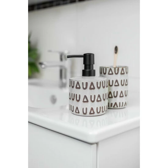 Wenko Zahnputzbecher Avila Creme 7 Wenko Zahnputzbecher Avila Creme – Bild 5