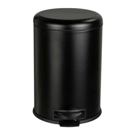 Wenko Treteimer Leman Easy Close Schwarz 12 L 5 Wenko Treteimer Leman Easy Close Schwarz 12 L – Bild 3