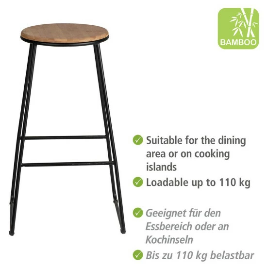 Wenko Barhocker Loft, 2er Set 5 Wenko Barhocker Loft, 2er Set – Bild 3