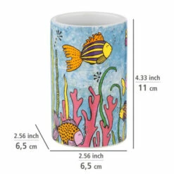 Wenko Zahnputzbecher Rollin'Art Ocean Life -Günstiges Wenko Geschäft unnamed file 30403