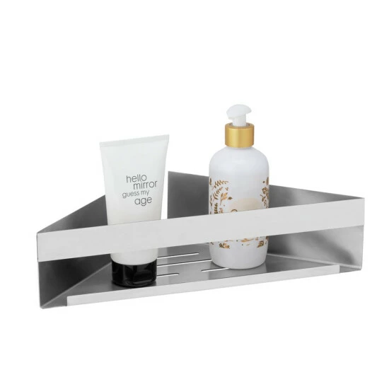 Wenko Turbo-Loc® Eckablage Genova Matt 4 Wenko Turbo-Loc® Eckablage Genova Matt – Bild 2