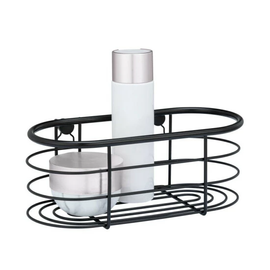 Wenko Edelstahl Wandablage Trestina Schwarz 16 Wenko Edelstahl Wandablage Trestina Schwarz – Bild 14