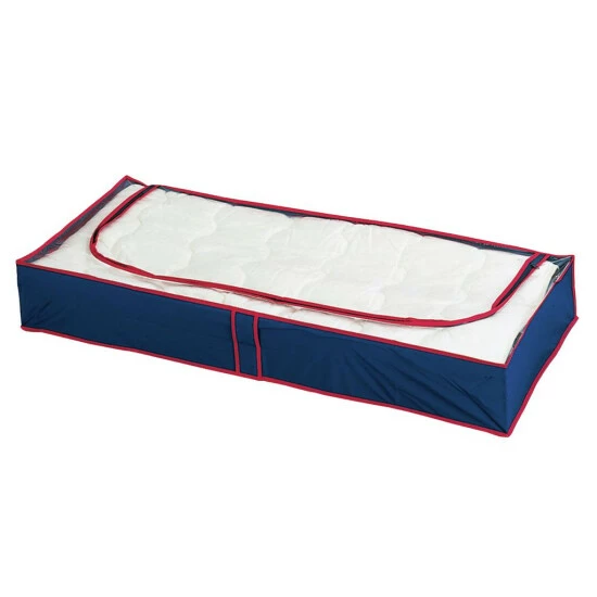 Wenko Unterbettkommode Blau-Rot 4er Set 3 Wenko Unterbettkommode Blau-Rot 4er Set