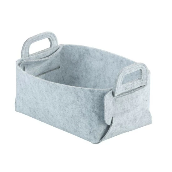 Wenko Filzkorb Nina S Hellgrau 8 Wenko Filzkorb Nina S Hellgrau – Bild 6