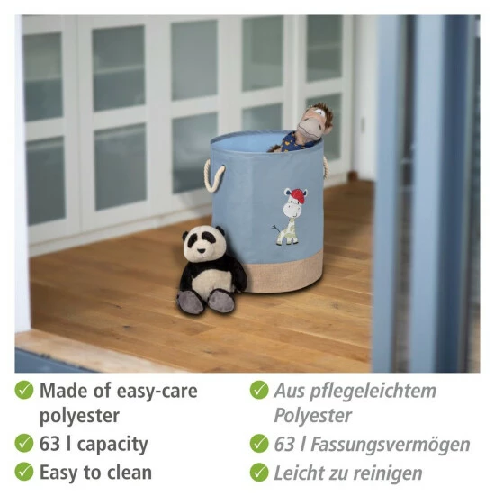 Wenko Wäschesammler Kids Gerry Rund 4 Wenko Wäschesammler Kids Gerry Rund – Bild 2