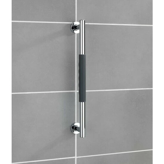 Wenko Wandhaltegriff Secura Edelstahl, 50cm 5 Wenko Wandhaltegriff Secura Edelstahl, 50cm – Bild 3