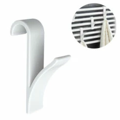Wenko Heizkörperhaken Kunststoffhaken Mehrfach Kombinierter Heizkörperhaken Haken Zum Flexiblen Einhängen, Für Alle Gängigen Heizkörper(size6 Pack,White)