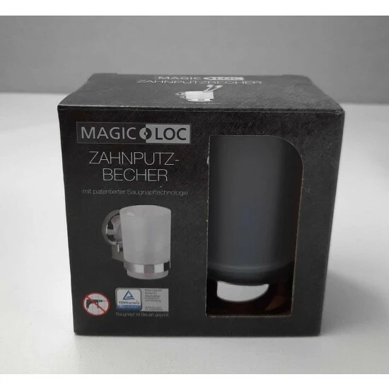 Magic Loc (Wenko) Zahnputzbecher Mit Patentierter Saugnapf-Technologie 3 Magic Loc (Wenko) Zahnputzbecher Mit Patentierter Saugnapf-Technologie