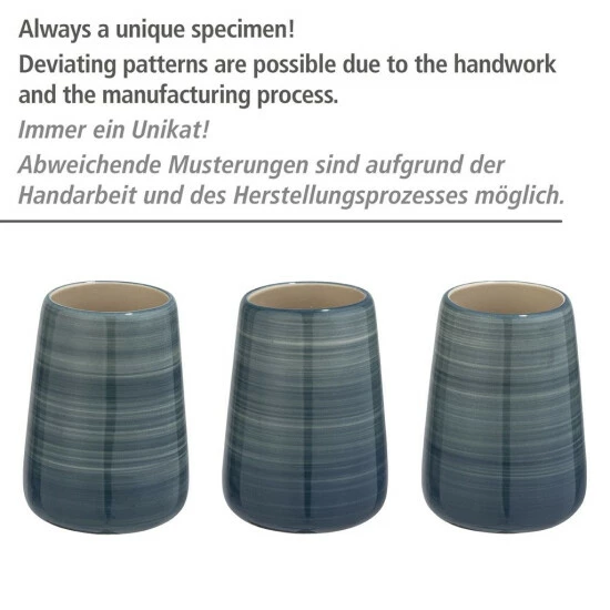 Wenko Waschtisch-Set Pottery Petrol, 2-tlg. 6 Wenko Waschtisch-Set Pottery Petrol, 2-tlg. – Bild 4