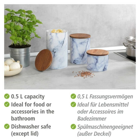 Wenko Aufbewahrungsdose Mio 0,5 L 7 Wenko Aufbewahrungsdose Mio 0,5 L – Bild 5