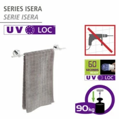 Wenko UV-Loc® Badetuchstange Uno Isera 40 Cm