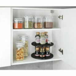 Wenko Schrankrondell Duo Schwarz -Günstiges Wenko Geschäft unnamed file 30877