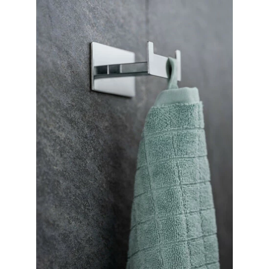 Wenko Turbo-Loc® Wandhaken Duo Genova Shine 3 Wenko Turbo-Loc® Wandhaken Duo Genova Shine