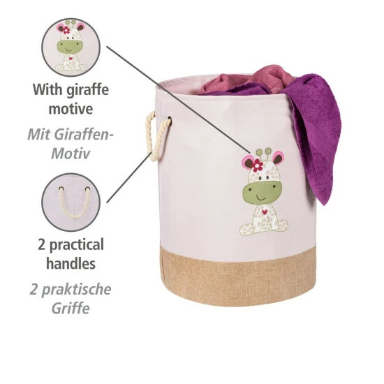 Wenko Wäschesammler Kids Greta Rund 3 Wenko Wäschesammler Kids Greta Rund