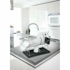 Wenko Geschirrabtropfer Premium Duo Schwarz -Günstiges Wenko Geschäft unnamed file 30946