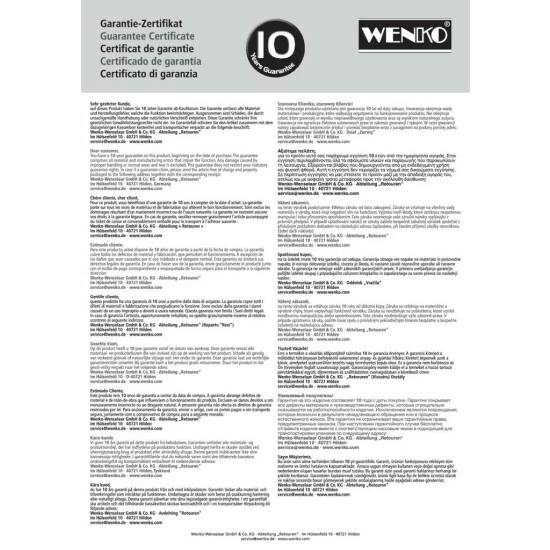Wenko Turbo-Loc® Badetuchstange Uno Genova Shine 40 Cm 11 Wenko Turbo-Loc® Badetuchstange Uno Genova Shine 40 Cm – Bild 9